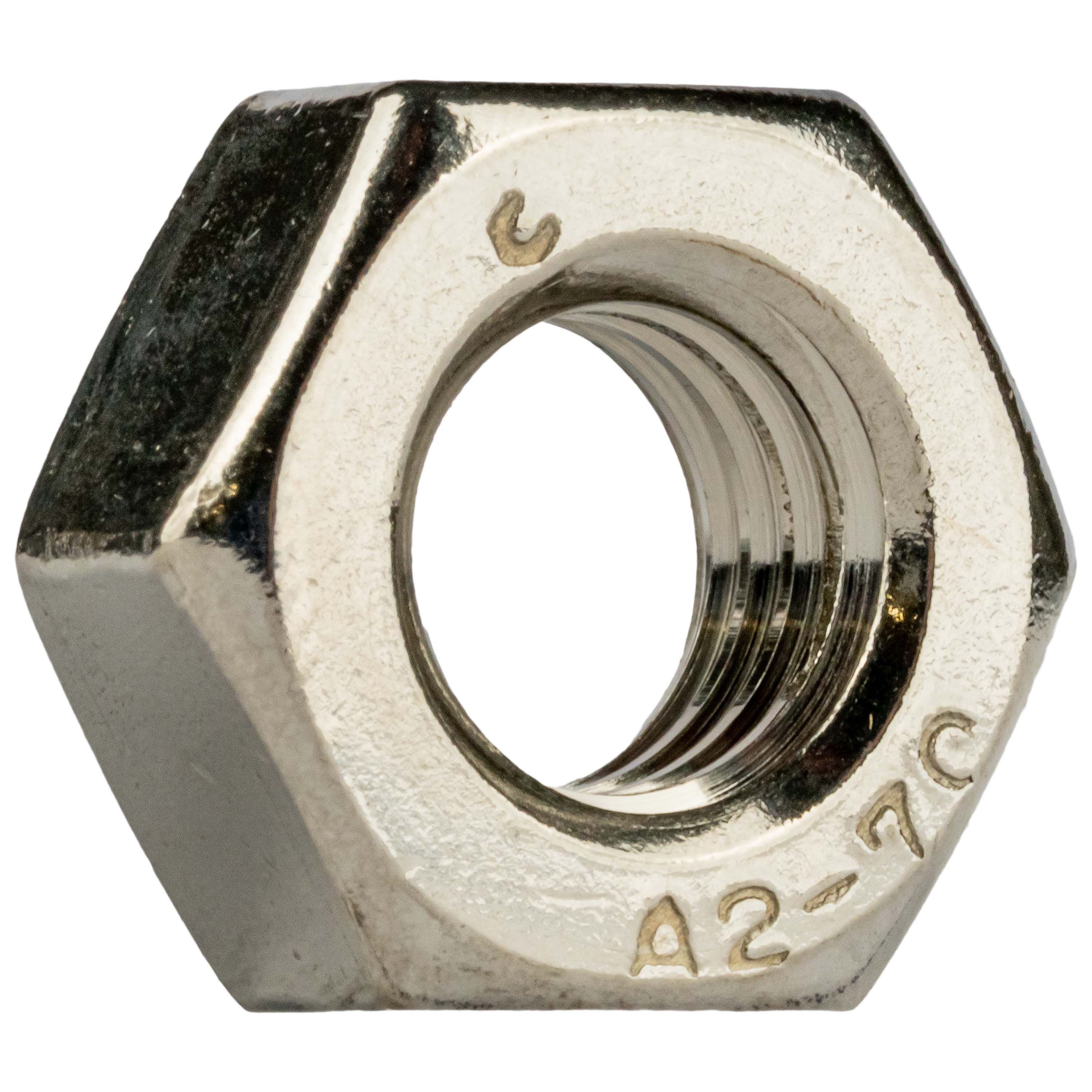 18/8 Nuts - Metric - Hex